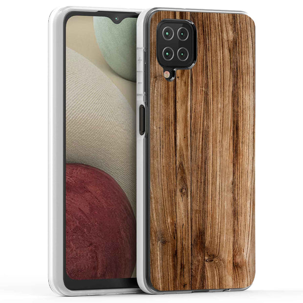 Wood 19 Print Slim Cover For Samsung Galaxy A (A42, A35, A25, A15, A11, A03S), Print in USA