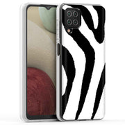 Zebra Stripe Print Slim Cover For Samsung Galaxy A (A42, A35, A25, A15, A11, A03S), Print in USA