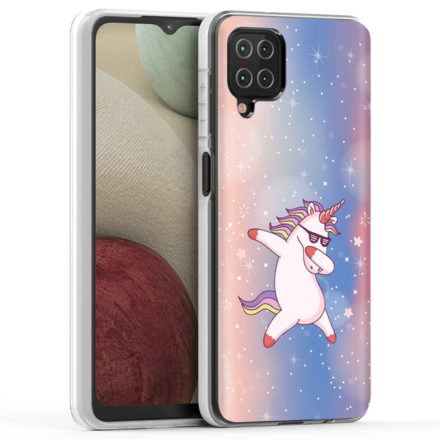 Unicorn Dab Print Slim Cover For Samsung Galaxy A (A42, A35, A25, A15, A11, A03S), Print in USA