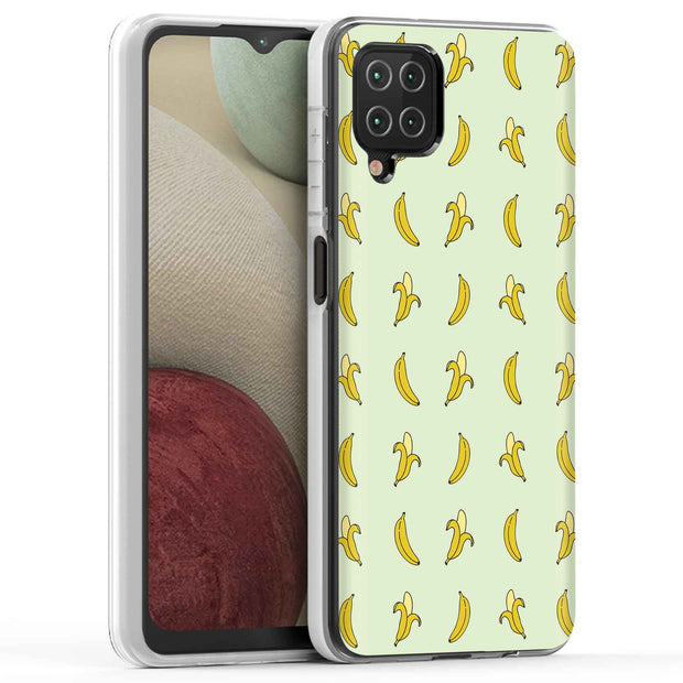 Cute Bananas Print Slim Cover For Samsung Galaxy A (A42, A35, A25, A15, A11, A03S), Print in USA