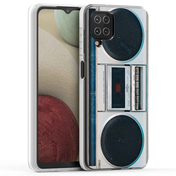 Old Radio Print Slim Cover For Samsung Galaxy A (A42, A35, A25, A15, A11, A03S), Print in USA