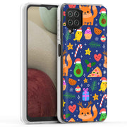 Cute Xmas Print Slim Cover For Samsung Galaxy A (A42, A35, A25, A15, A11, A03S), Print in USA