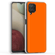 Vivid Orange Print Slim Cover For Samsung Galaxy A (A42, A35, A25, A15, A11, A03S), Print in USA