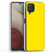 Yellow Print Slim Cover For Samsung Galaxy A (A42, A35, A25, A15, A11, A03S), Print in USA