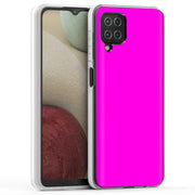 Fuchsia Print Slim Cover For Samsung Galaxy A (A42, A35, A25, A15, A11, A03S), Print in USA