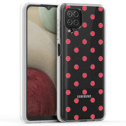 Dots Clear Print Slim Cover For Samsung Galaxy A (A42, A35, A25, A15, A11, A03S), Print in USA