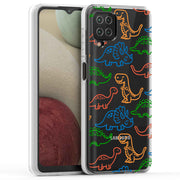 Dinosaur Cute 3 Print Slim Cover For Samsung Galaxy A (A42, A35, A25, A15, A11, A03S), Print in USA