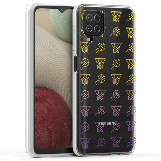 Basketball 2 Print Slim Cover For Samsung Galaxy A (A42, A35, A25, A15, A11, A03S), Print in USA