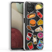 Food Collage Print Slim Cover For Samsung Galaxy A (A42, A35, A25, A15, A11, A03S), Print in USA