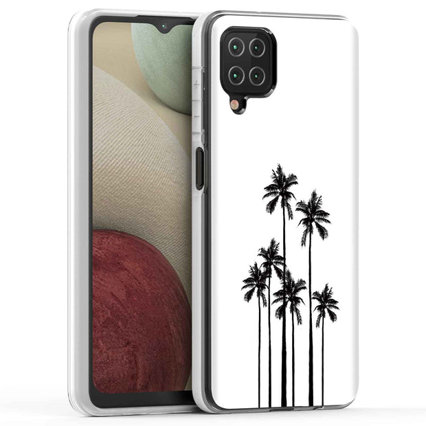 Palm Trees Print Slim Cover For Samsung Galaxy A (A42, A35, A25, A15, A11, A03S), Print in USA