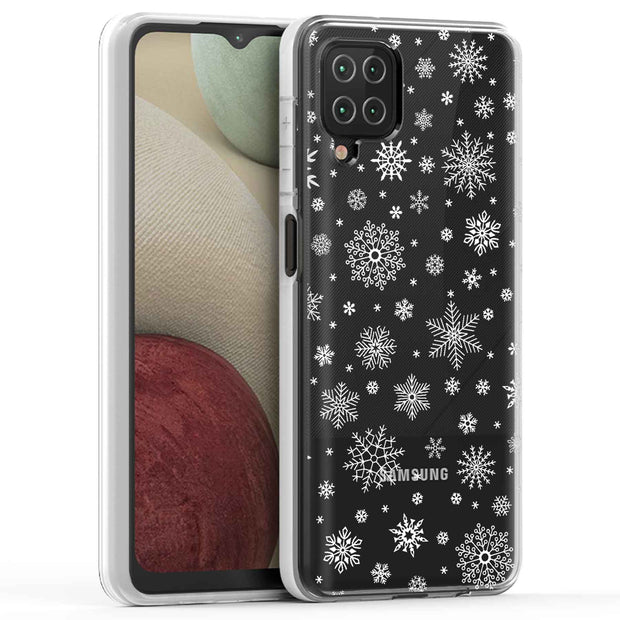 Snowflake 1 Print Slim Cover For Samsung Galaxy A (A42, A35, A25, A15, A11, A03S), Print in USA