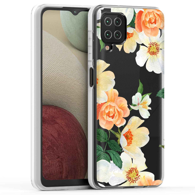 Flower 8 Print Slim Cover For Samsung Galaxy A (A42, A35, A25, A15, A11, A03S), Print in USA