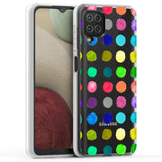 Polka Dot 15 Print Slim Cover For Samsung Galaxy A (A42, A35, A25, A15, A11, A03S), Print in USA