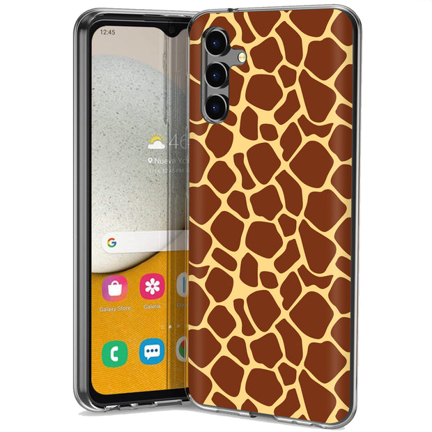 Giraffe Spot Print Slim Cover For Samsung Galaxy A (A42, A35, A25, A15, A11, A03S), Print in USA