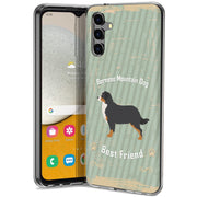 Bernese Dog Print Slim Cover For Samsung Galaxy A (A42, A35, A25, A15, A11, A03S), Print in USA