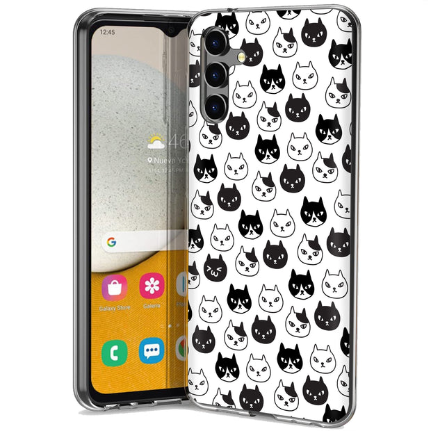 Cute Kitten Print Slim Cover For Samsung Galaxy A (A42, A35, A25, A15, A11, A03S), Print in USA