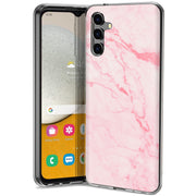 Pink Marble 2 Print Slim Cover For Samsung Galaxy A (A42, A35, A25, A15, A11, A03S), Print in USA