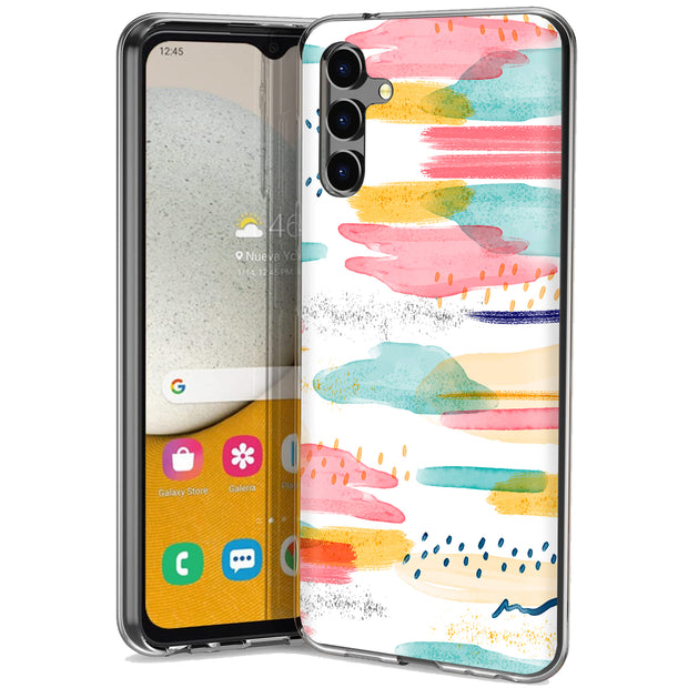 Abstract Art Print Slim Cover For Samsung Galaxy A (A42, A35, A25, A15, A11, A03S), Print in USA