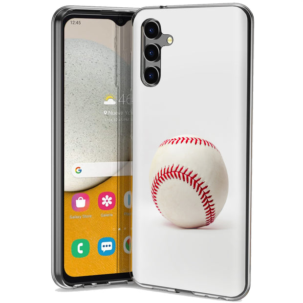 Baseball Sport Print Slim Cover For Samsung Galaxy A (A42, A35, A25, A15, A11, A03S), Print in USA