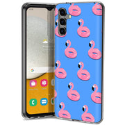 Cute Flamingo Print Slim Cover For Samsung Galaxy A (A42, A35, A25, A15, A11, A03S), Print in USA