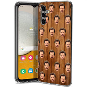 Ron Swanson Print Slim Cover For Samsung Galaxy A (A42, A35, A25, A15, A11, A03S), Print in USA