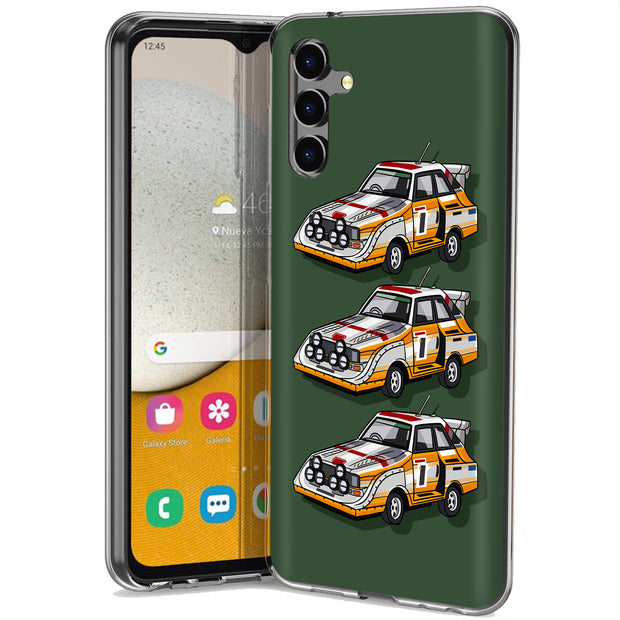 Audi Quattro Print Slim Cover For Samsung Galaxy A (A42, A35, A25, A15, A11, A03S), Print in USA