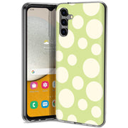 Circle Dots Print Slim Cover For Samsung Galaxy A (A42, A35, A25, A15, A11, A03S), Print in USA