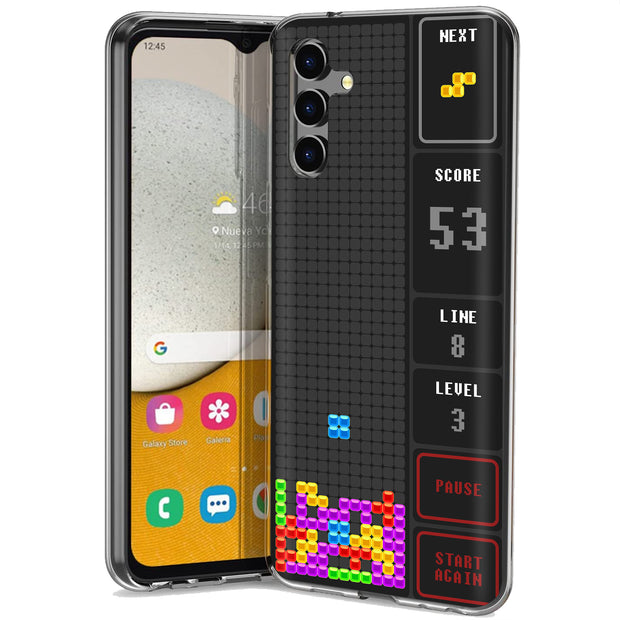 Retro Games 2 Print Slim Cover For Samsung Galaxy A (A42, A35, A25, A15, A11, A03S), Print in USA