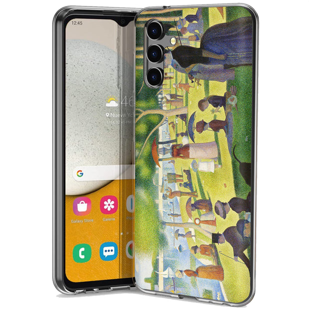 Gathering Party Print Slim Cover For Samsung Galaxy A (A42, A35, A25, A15, A11, A03S), Print in USA