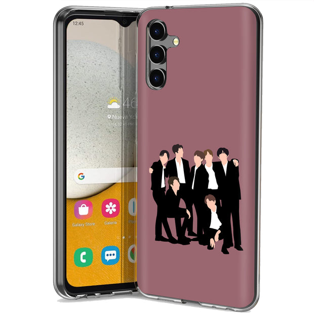 BTS Bangtan 15 Print Slim Cover For Samsung Galaxy A (A42, A35, A25, A15, A11, A03S), Print in USA