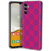 Flower Pink Print Slim Cover For Samsung Galaxy A (A42, A35, A25, A15, A11, A03S), Print in USA