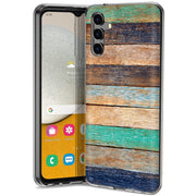 Wood 5 Print Slim Cover For Samsung Galaxy A (A42, A35, A25, A15, A11, A03S), Print in USA