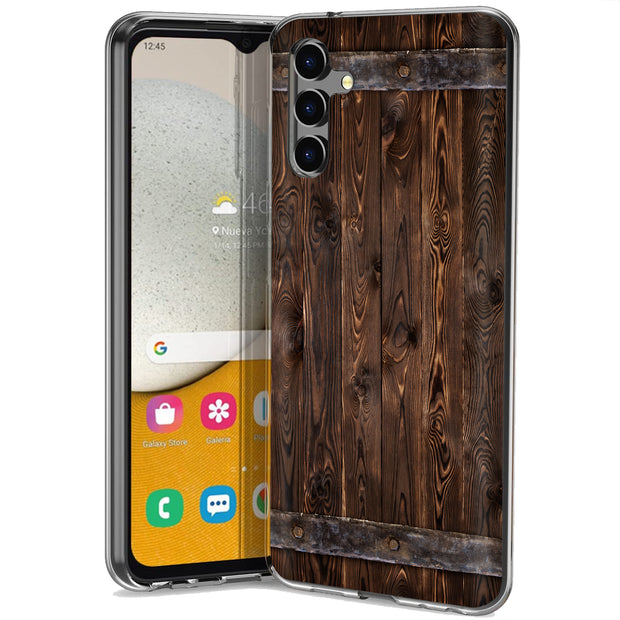 Wood 6 Print Slim Cover For Samsung Galaxy A (A42, A35, A25, A15, A11, A03S), Print in USA