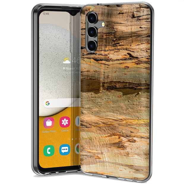 Wood 11 Print Slim Cover For Samsung Galaxy A (A42, A35, A25, A15, A11, A03S), Print in USA