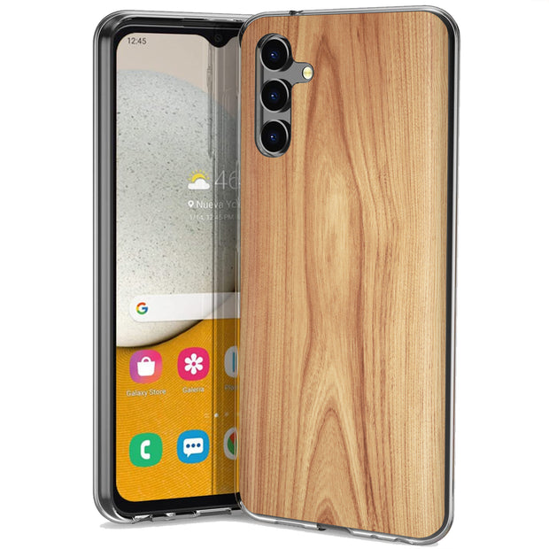 Wood 13 Print Slim Cover For Samsung Galaxy A (A42, A35, A25, A15, A11, A03S), Print in USA