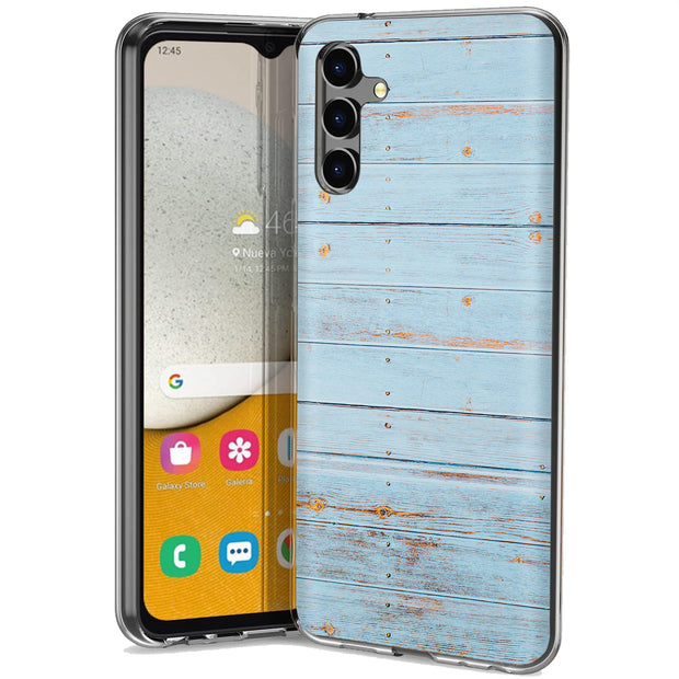 Wood 17 Print Slim Cover For Samsung Galaxy A (A42, A35, A25, A15, A11, A03S), Print in USA