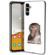 Meme Monkey 4 Print Slim Cover For Samsung Galaxy A (A42, A35, A25, A15, A11, A03S), Print in USA