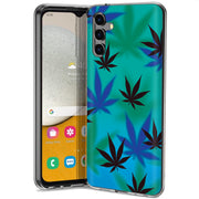 Marijuana Blue Print Slim Cover For Samsung Galaxy A (A42, A35, A25, A15, A11, A03S), Print in USA