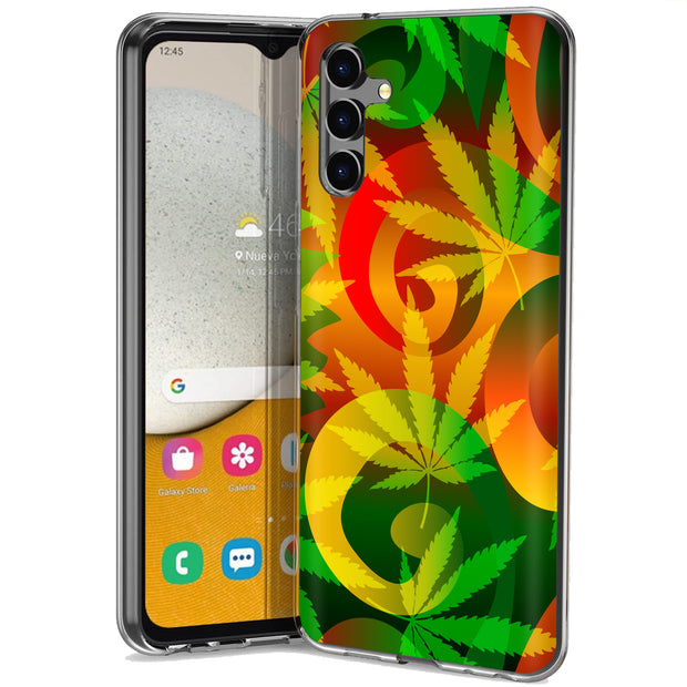 Marijuana Art Print Slim Cover For Samsung Galaxy A (A42, A35, A25, A15, A11, A03S), Print in USA