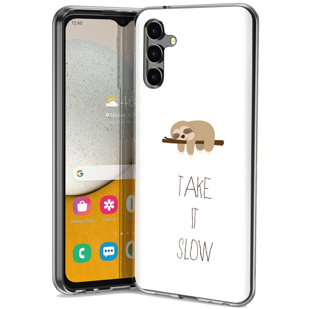Take It Slow Print Slim Cover For Samsung Galaxy A (A42, A35, A25, A15, A11, A03S), Print in USA