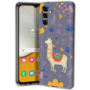 Cacti Llama Print Slim Cover For Samsung Galaxy A (A42, A35, A25, A15, A11, A03S), Print in USA