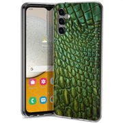 Satin Crocodile Print Slim Cover For Samsung Galaxy A (A42, A35, A25, A15, A11, A03S), Print in USA