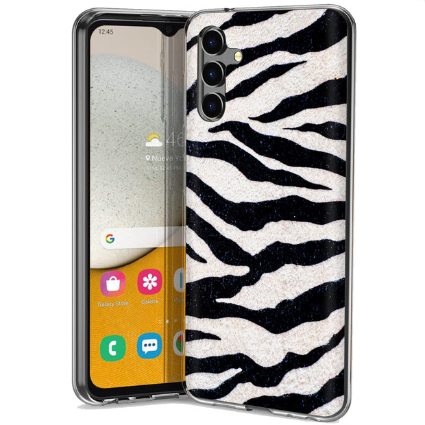 Zebra Stripe 1 Print Slim Cover For Samsung Galaxy A (A42, A35, A25, A15, A11, A03S), Print in USA