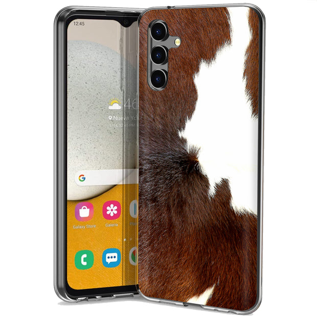 Dairy Cow Fur Print Slim Cover For Samsung Galaxy A (A42, A35, A25, A15, A11, A03S), Print in USA