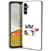 Wine Not Print Slim Cover For Samsung Galaxy A (A42, A35, A25, A15, A11, A03S), Print in USA