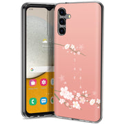 Cherry Blossom Print Slim Cover For Samsung Galaxy A (A42, A35, A25, A15, A11, A03S), Print in USA