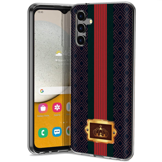 Royal Ribbon Print Slim Cover For Samsung Galaxy A (A42, A35, A25, A15, A11, A03S), Print in USA