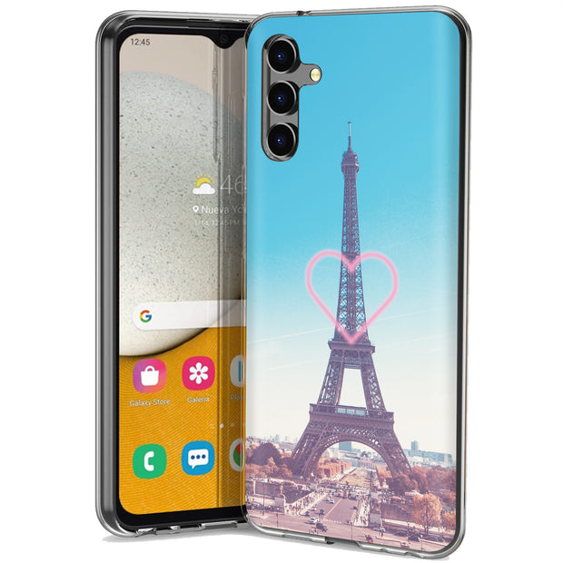 Fall in Paris Print Slim Cover For Samsung Galaxy A (A42, A35, A25, A15, A11, A03S), Print in USA