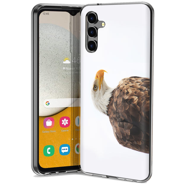 Eagle Photo Print Slim Cover For Samsung Galaxy A (A42, A35, A25, A15, A11, A03S), Print in USA