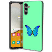 Butterfly Photo Print Slim Cover For Samsung Galaxy A (A42, A35, A25, A15, A11, A03S), Print in USA